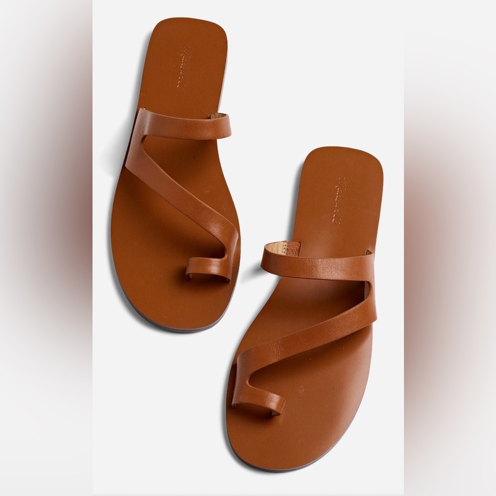 New without box, Madewell Gabi asymmetrical sandal.  Size 9.5